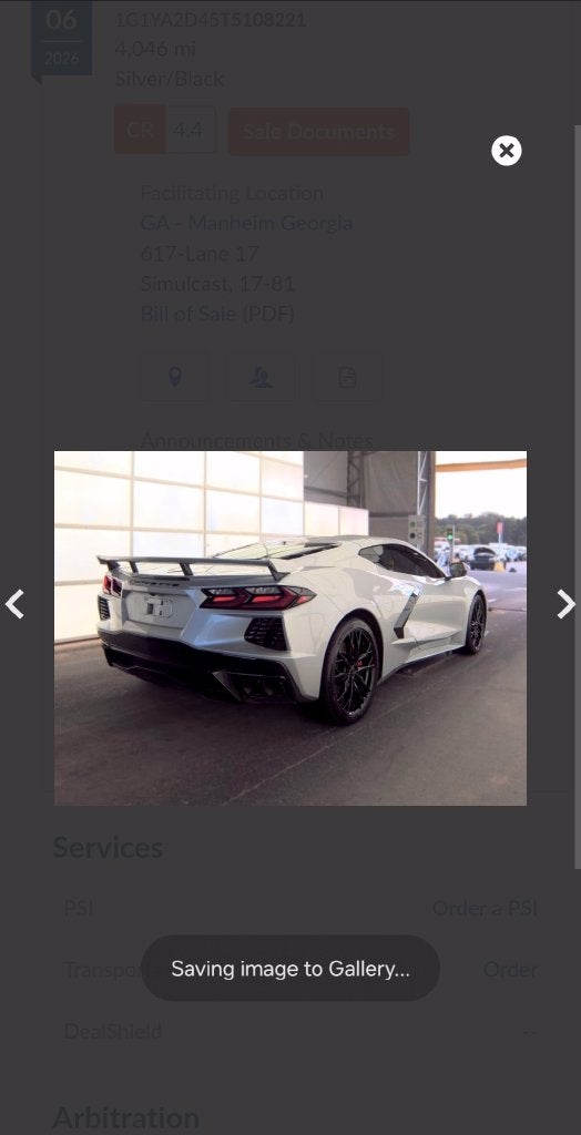 2026 Chevrolet Corvette Stingray 1LT