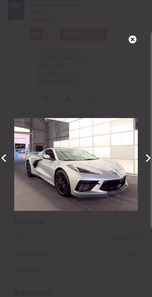 2026 Chevrolet Corvette Stingray 1LT