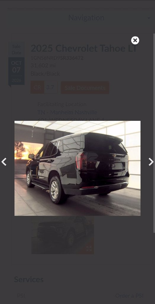 2025 Chevrolet Tahoe LT
