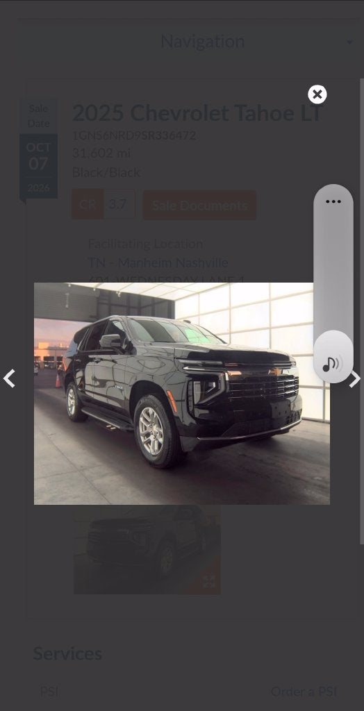 2025 Chevrolet Tahoe LT