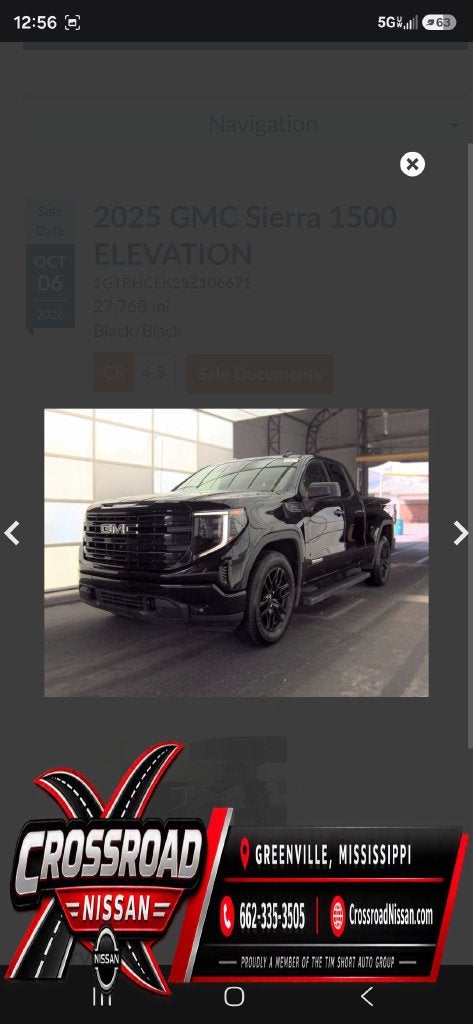 2025 GMC Sierra 1500 Elevation