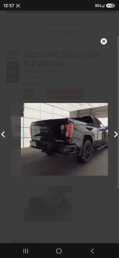 2025 GMC Sierra 1500 Elevation