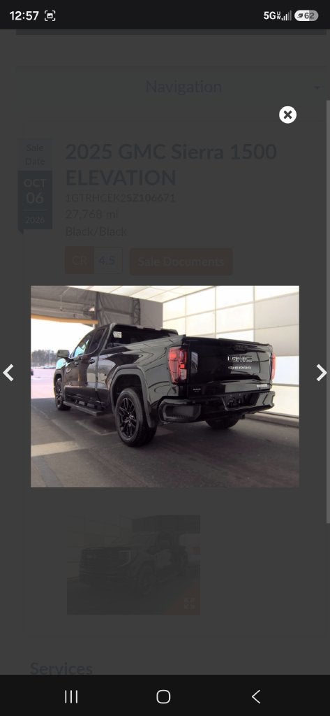2025 GMC Sierra 1500 Elevation