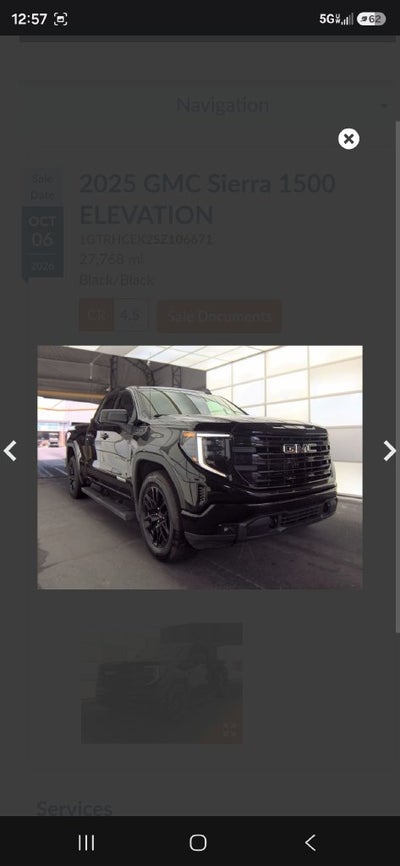 2025 GMC Sierra 1500 Elevation