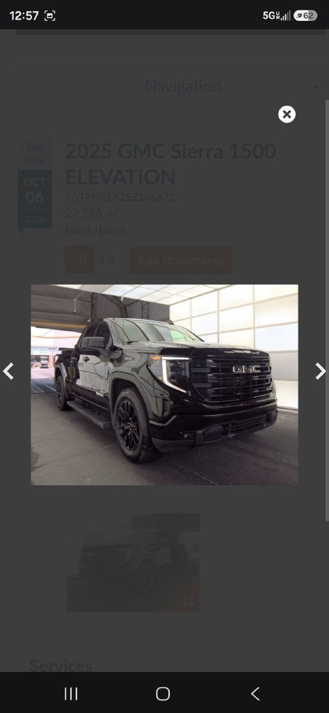 2025 GMC Sierra 1500 Elevation