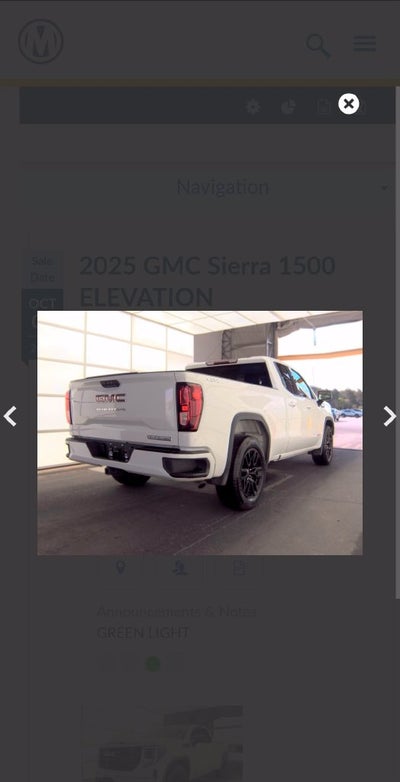 2025 GMC Sierra 1500 Elevation