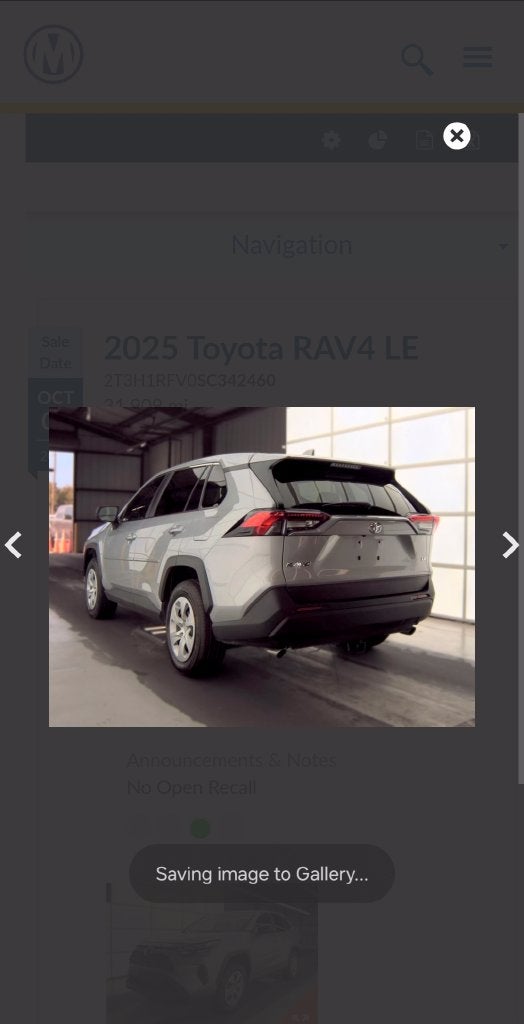 2025 Toyota RAV4 LE