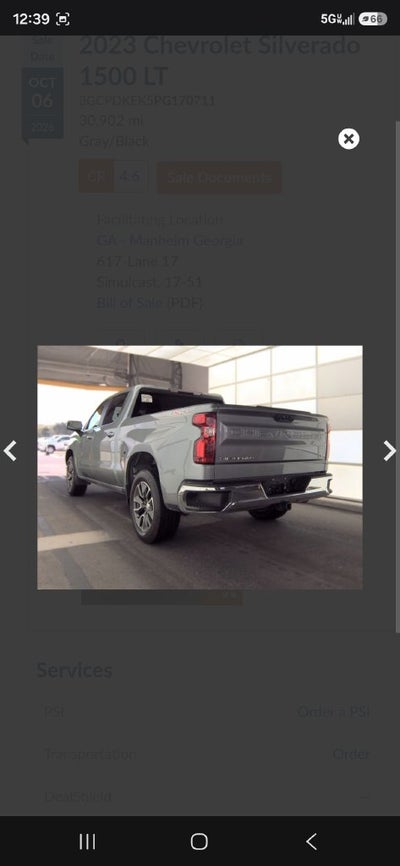 2023 Chevrolet Silverado 1500 LT