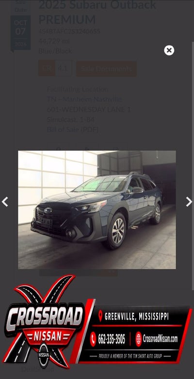 2025 Subaru Outback Premium