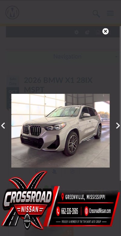 2026 BMW X1 xDrive28i