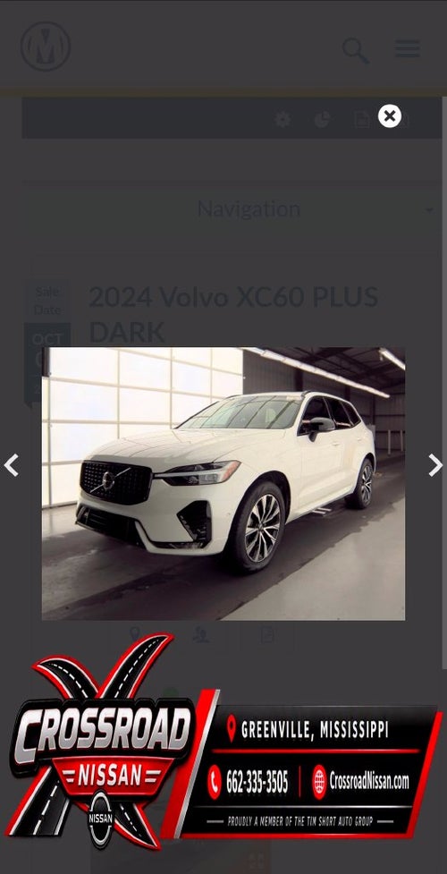 2024 Volvo XC60 B5 Plus Dark Theme